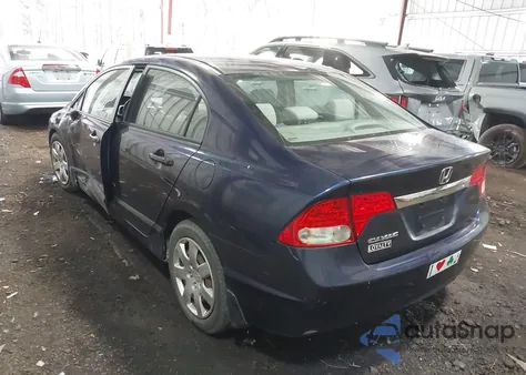 2010 Honda Civic Lx из США, поврежденный, VIN 2HGFA1F53AH561209